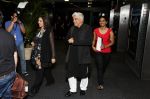 Javed Akhtar arrives at Tampa International Airpot on 23rd April 2014 for IIFA